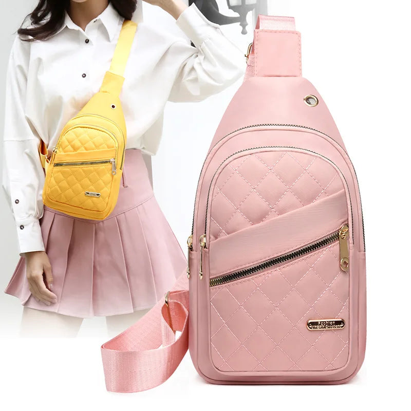 BOLSO PECHERA CRUZADO, DE NYLON.