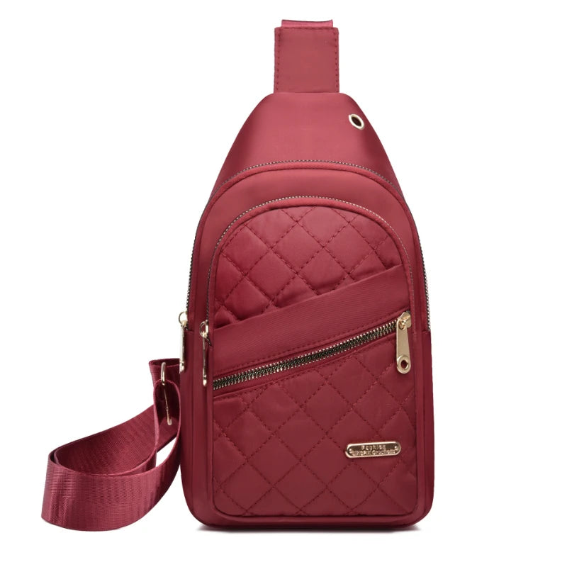 BOLSO PECHERA CRUZADO, DE NYLON.