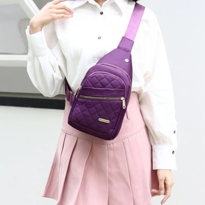 BOLSO PECHERA CRUZADO, DE NYLON.